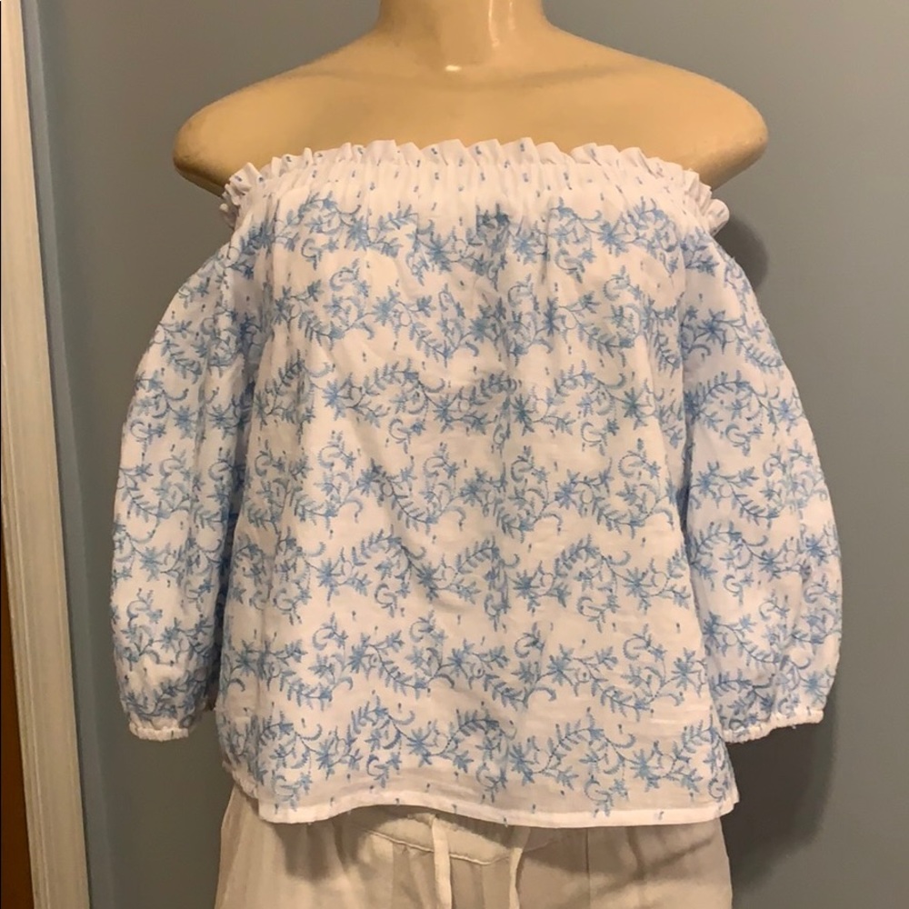 Miami Off the Shoulder Crop Top
